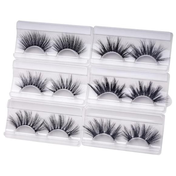 Arimika 6 Styles 25mm Long Length 6D Faux Mink Lashes for Halloween, Super Drama - Picture 3 of 4
